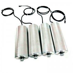 Электрический ролик встроенный мотор AC 220V 380V DC 24V 48V из нержавеющей стали мощный ролик с резиновым покрытием